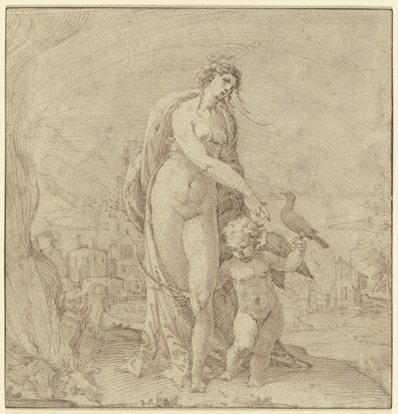 Venus And Cupid Ca 1590 1600