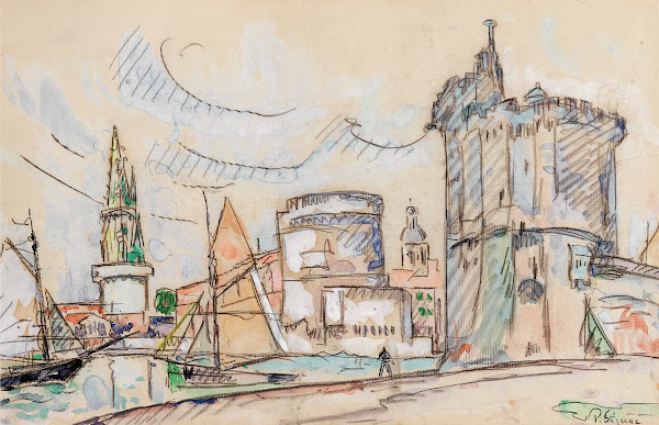 Le Port De La Rochelle circa 1920