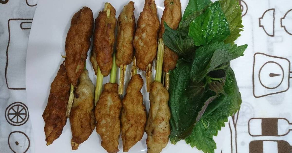 Chạo cá basa bọc sả