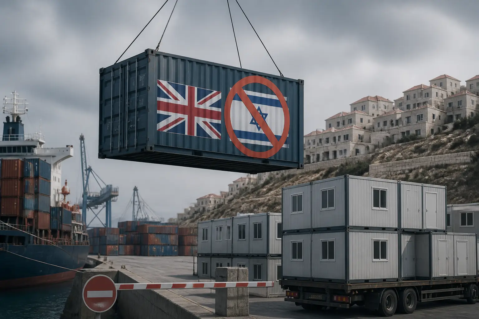 Editorial image for UK to impose trade ban on illegal Israeli settlements, reshaping relations