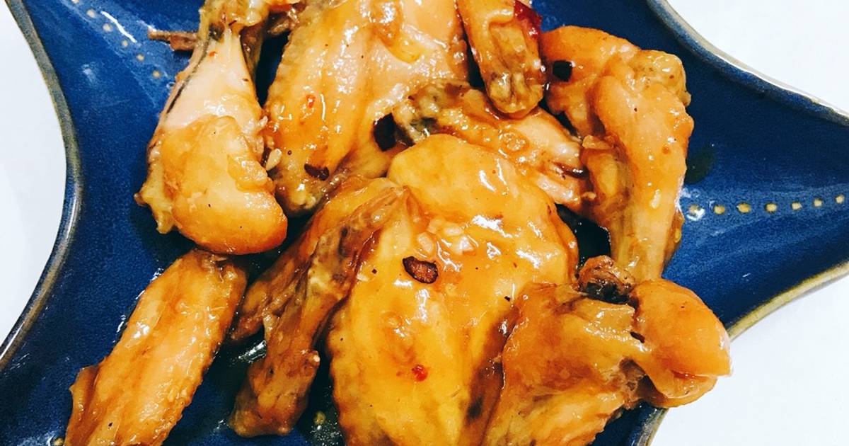 Cánh gà sốt me chua ngọt