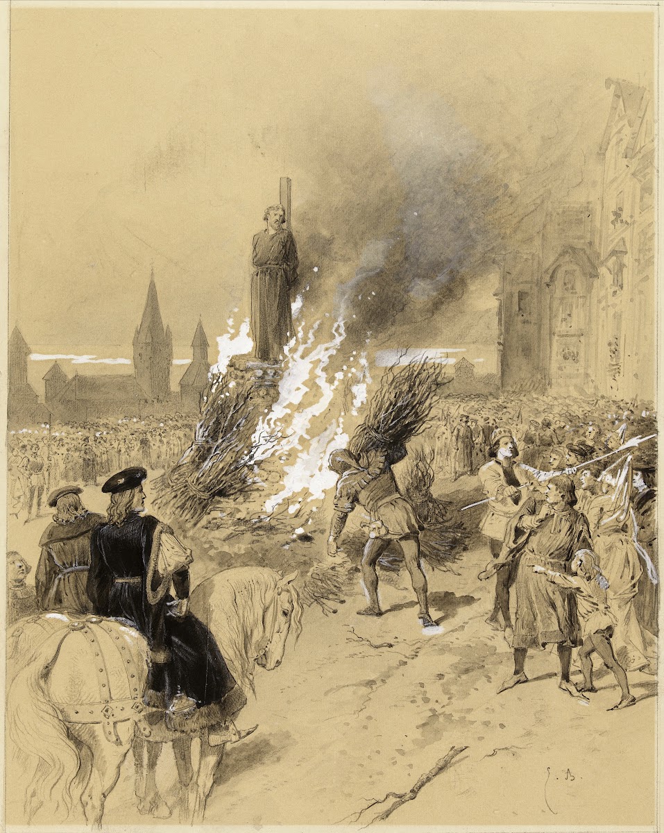 La Pitié suprême Jean Huss 1885