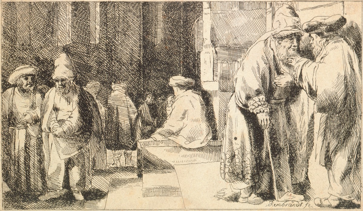 Jews in the Synagogue 1648