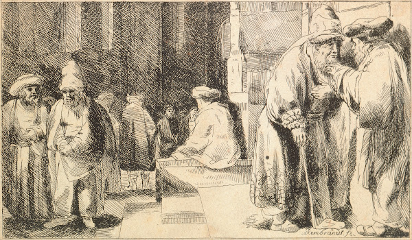 Jews in the Synagogue 1648