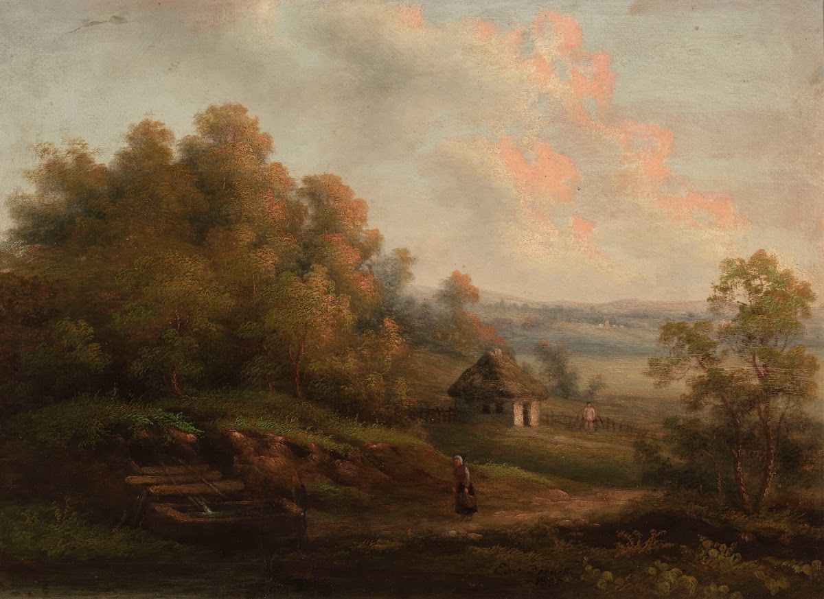 Countryside landscape 1880