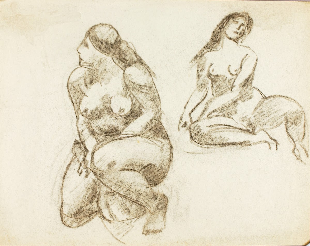Two Female Nudes