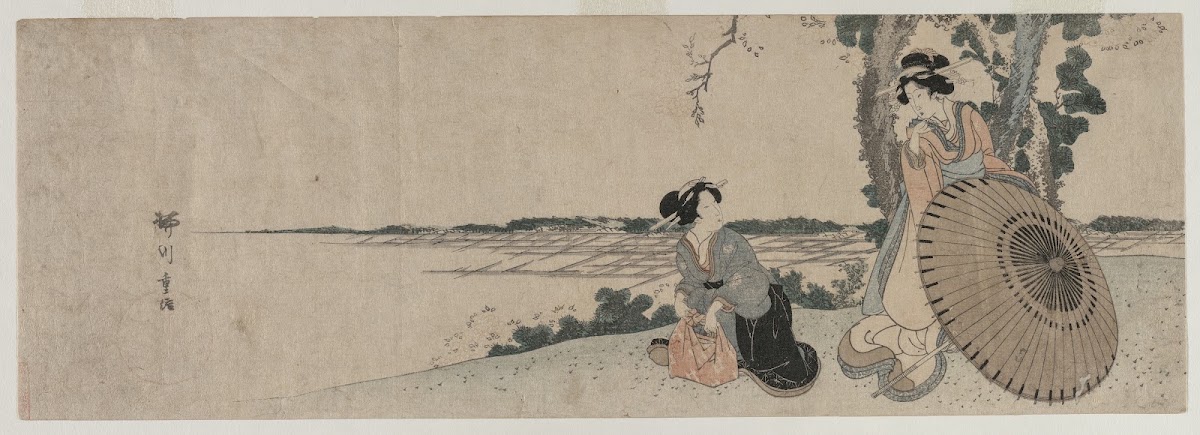 Two Women on a Hilltop c late 1810s