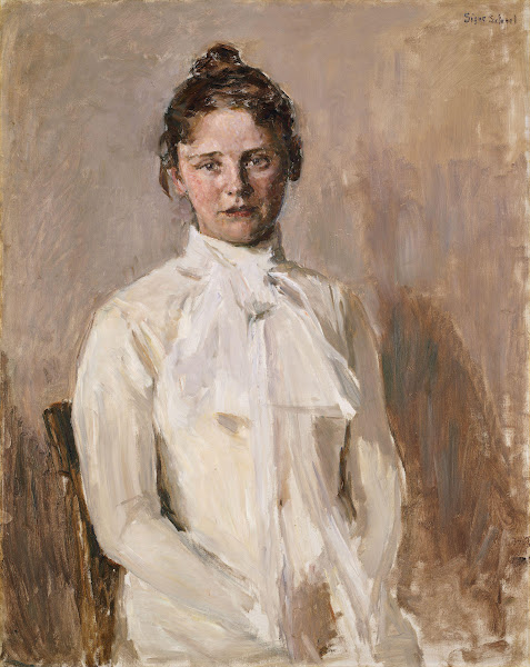 Portrait of Valborg Nicolaysen the Artists Sister 1899