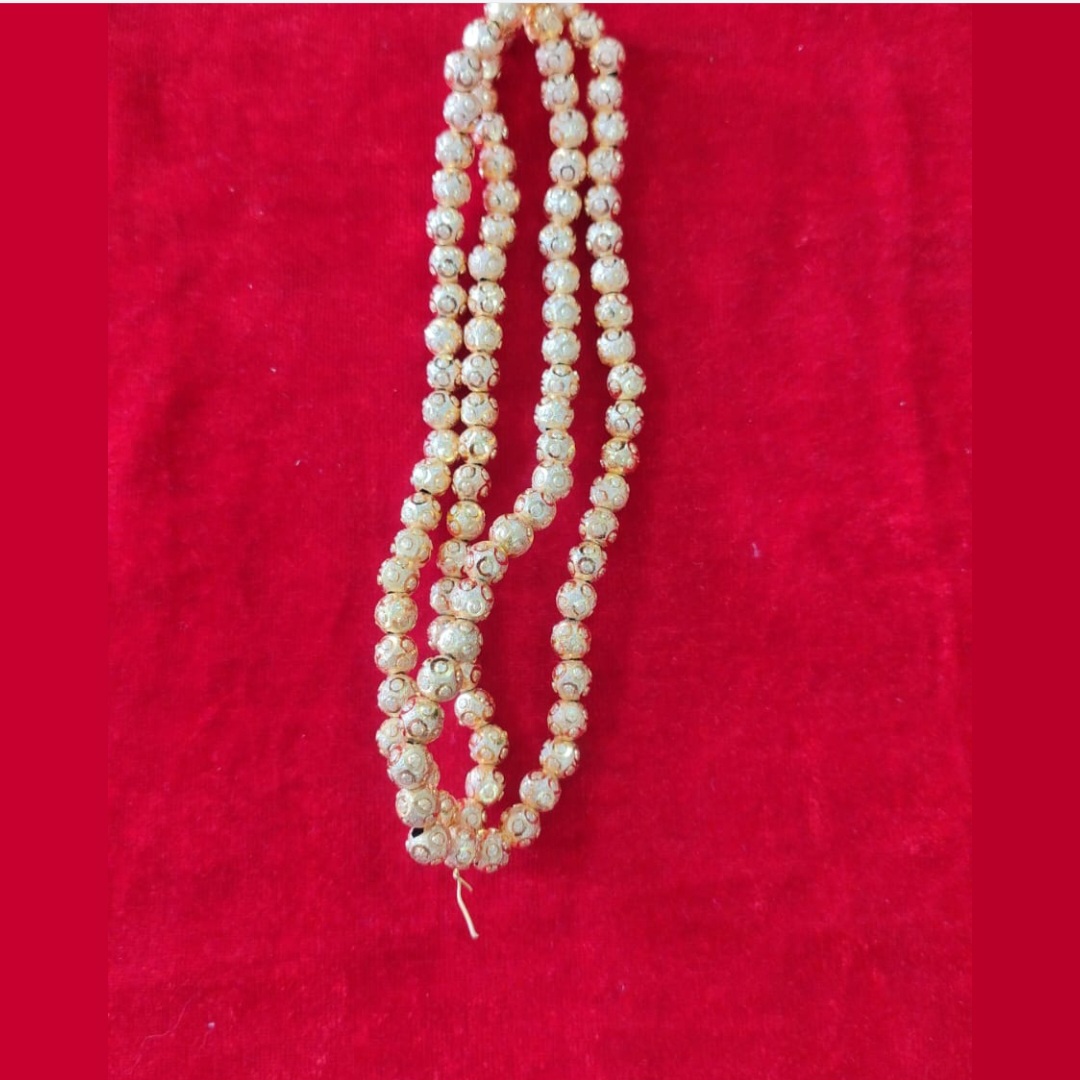 8 mm micro gold plated bindi moti-1 line