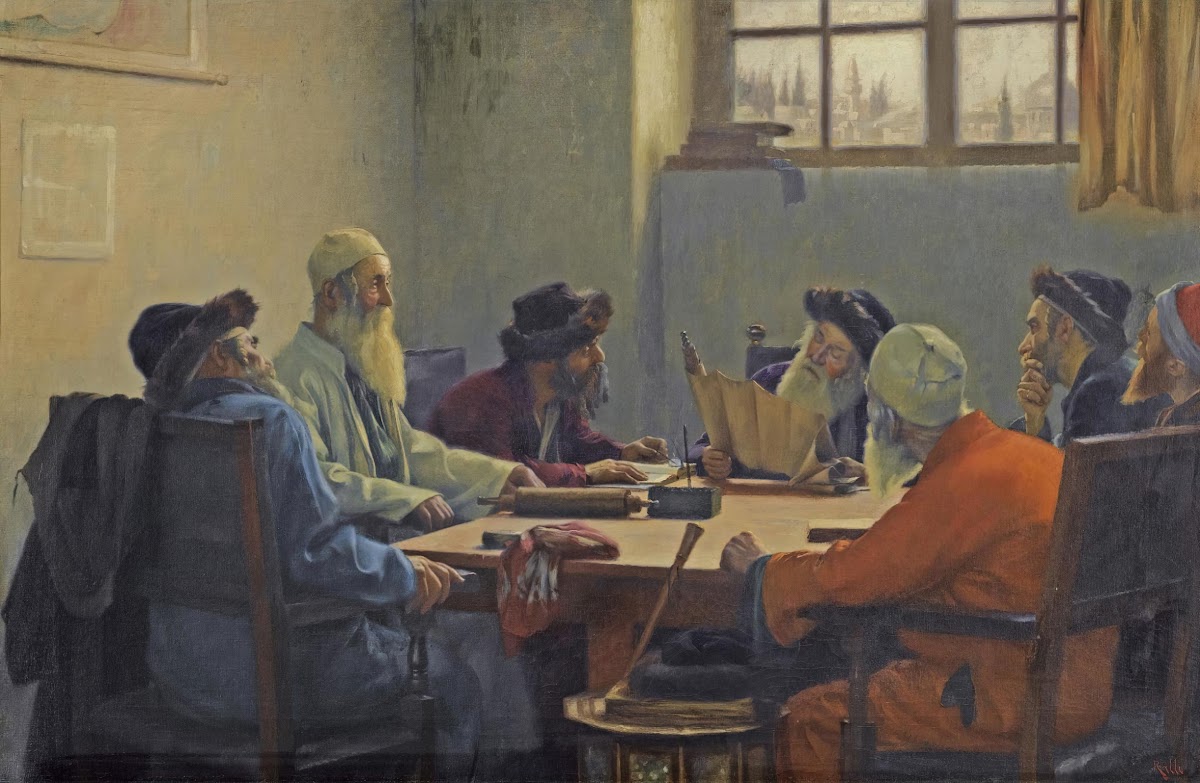 The Seven Rabbis in Jerusalem