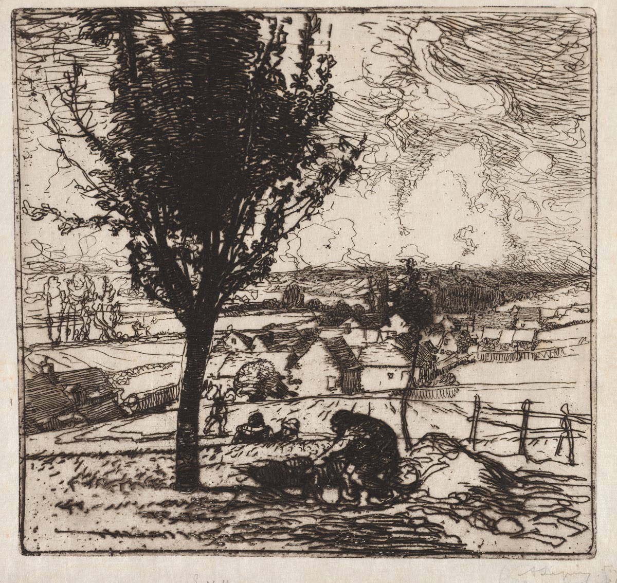 Veu de Jouy le Moutier 1893