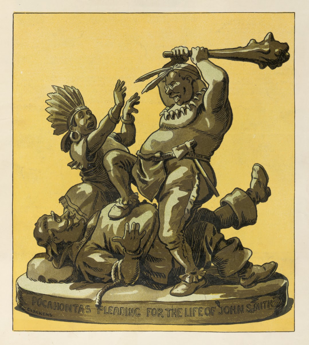 Appropriate group for the Jamestown exposition 1907