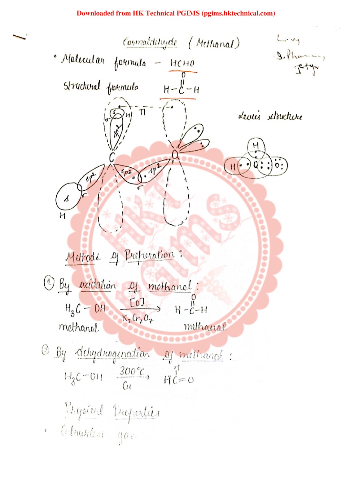  Aldehydes Pharmaceutical Organic Chemistry 2nd Semester B.Pharmacy ,BP202T Pharmaceutical Organic Chemistry I,