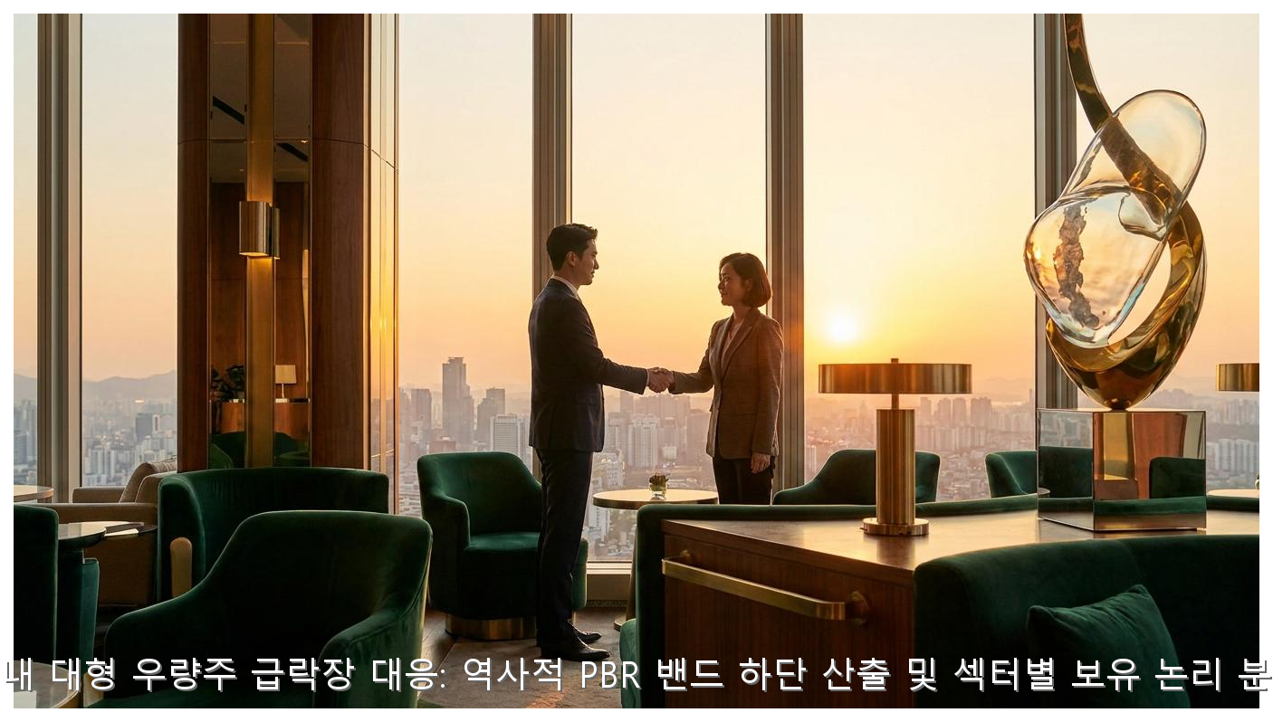 국내 대형 우량주 급락장 대응: 역사적 PBR 밴드 하단 산출 및 섹터별 보유 논리 분석 핵심 안내 및 분석 인포그래픽 (4)