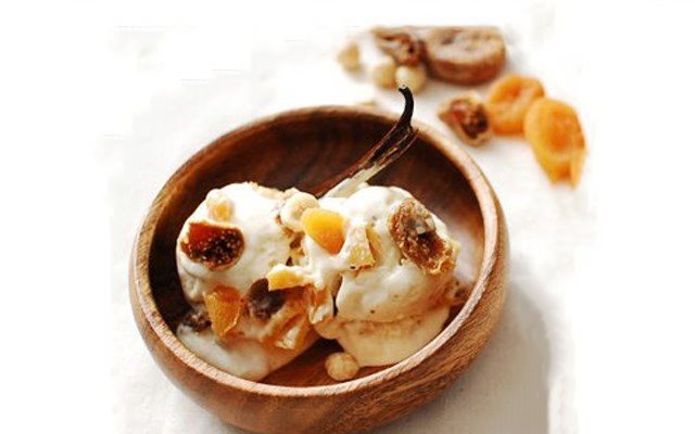 Kem Trái Cây Khô Từ Gạo
