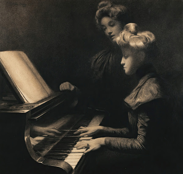 La Lecon De Piano 1899