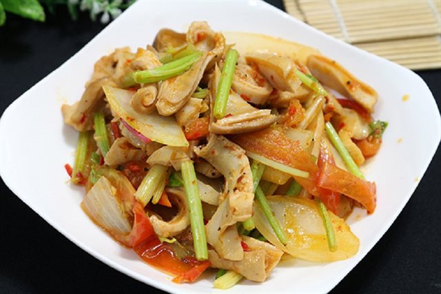 Dạ Dày Xào Sa Tế