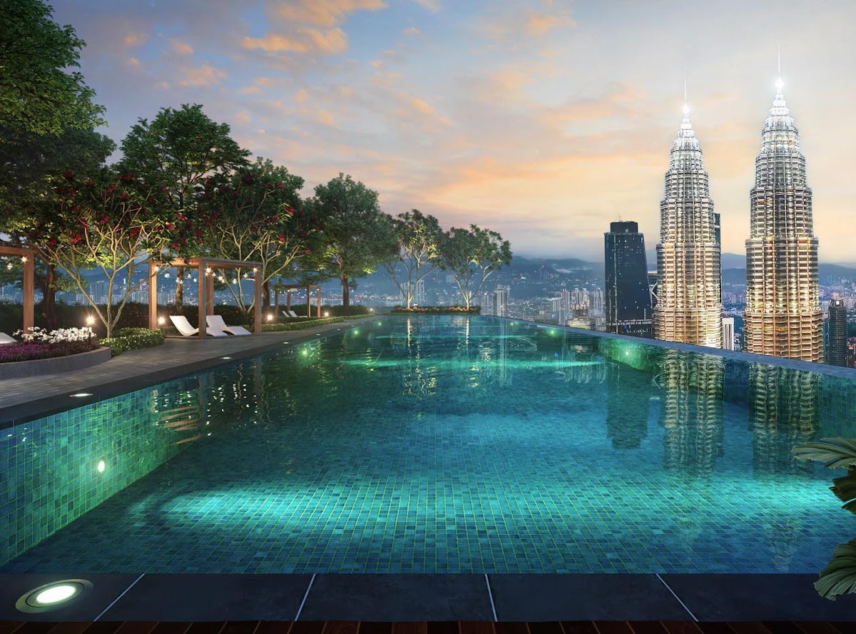 CENTRIX THE STATION KLCC — infinity pool
