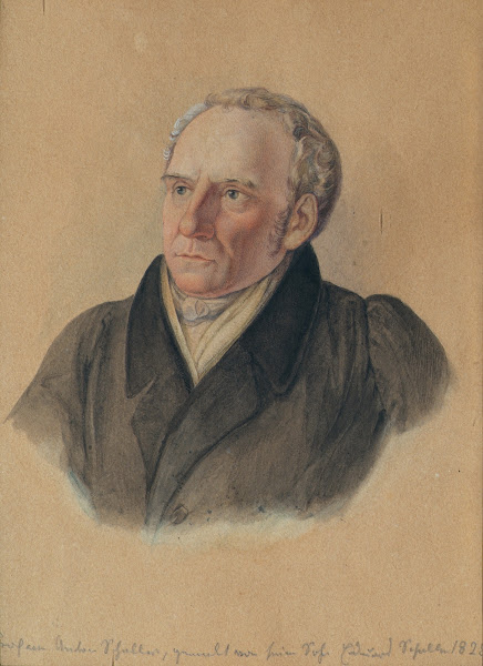 Professor Anton Schaller 17731844 der Vater des Künstlers 1828