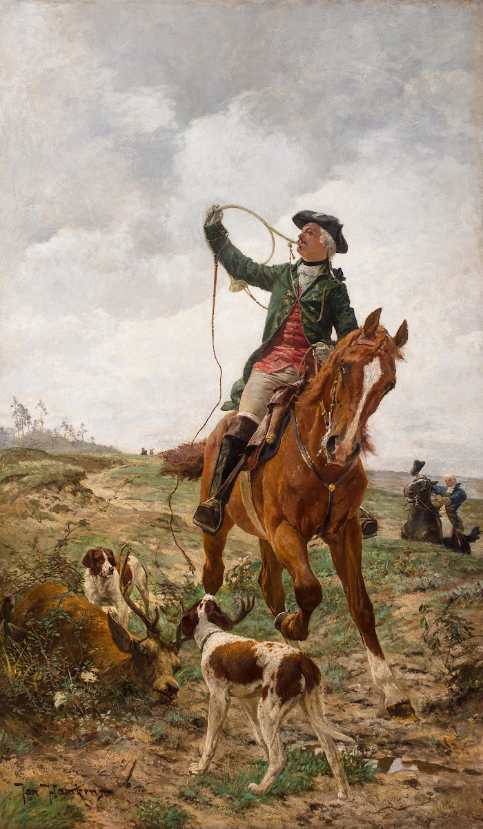 A stag hunt