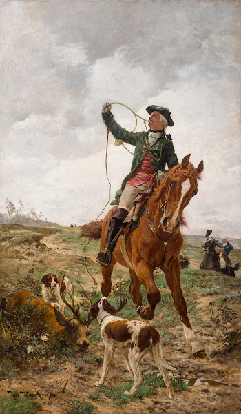 A stag hunt