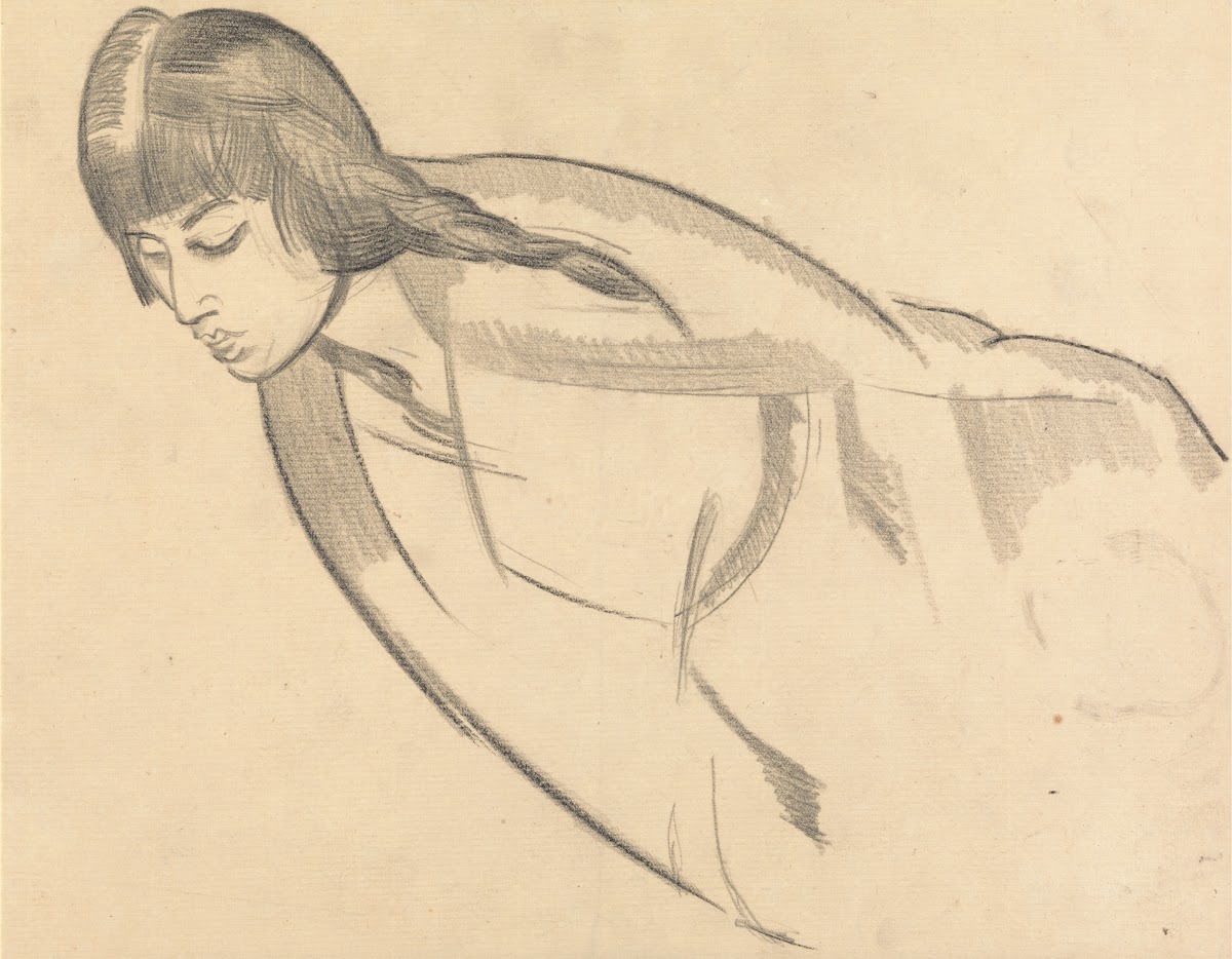 Study of Mrs Nash ca 1916