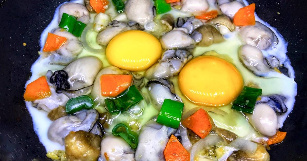 Hàu sữa ốp-la ngũ sắc