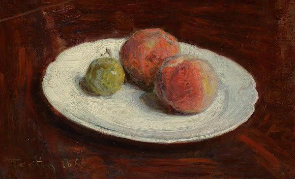 Pêches et prune 1860