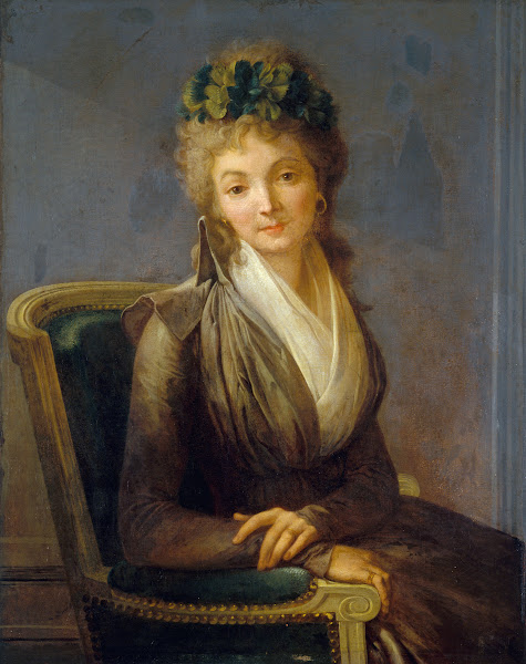 Portrait présumé de Lucile Desmoulins 1790
