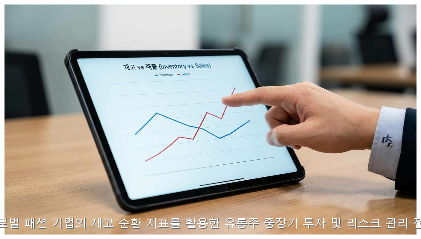 글로벌 패션 기업의 재고 순환 지표를 활용한 유통주 중장기 투자 및 리스크 관리 전략 핵심 안내 및 분석 인포그래픽 (8)