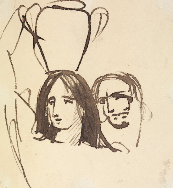 Study For Christs Entry into Jerusalem 1810 to 1820