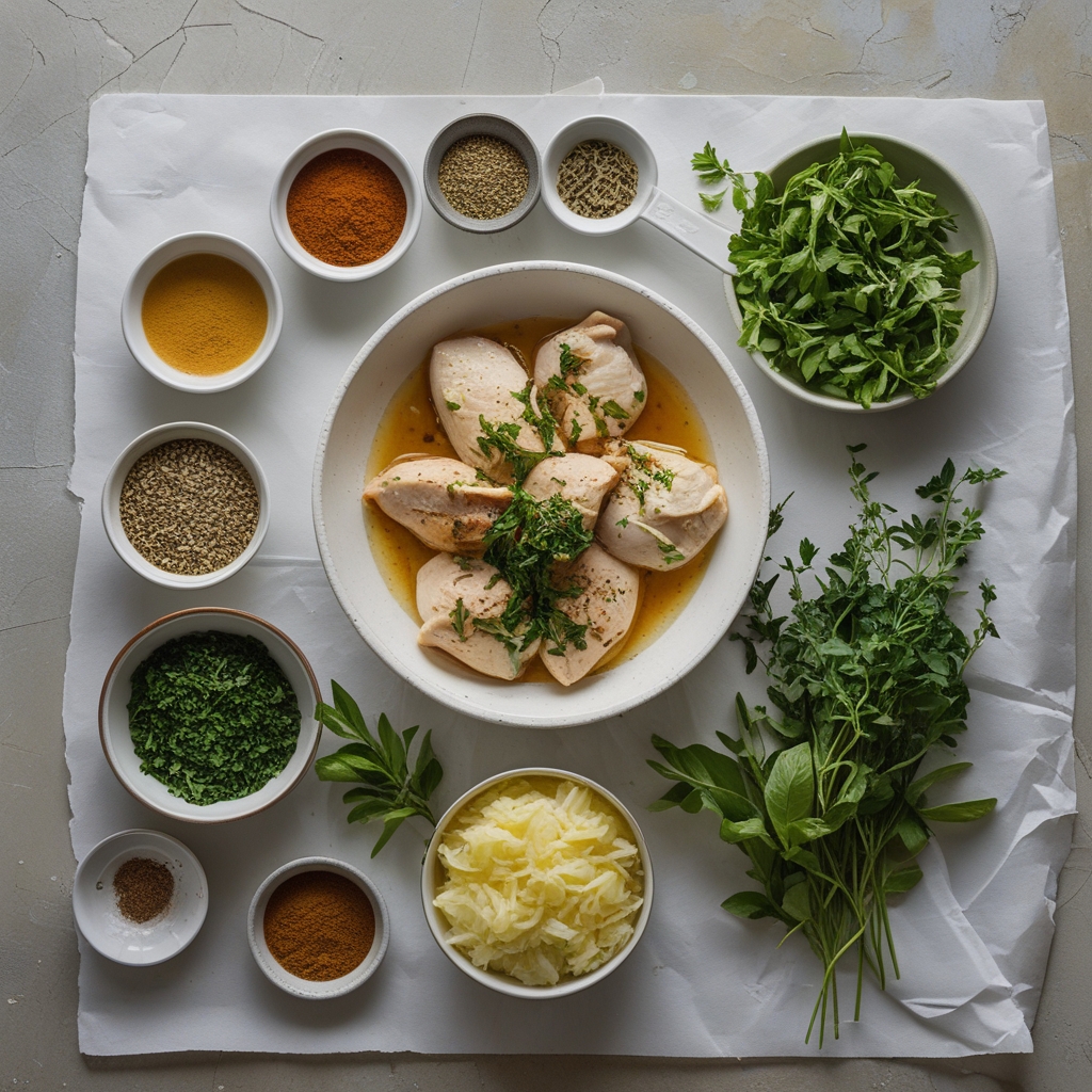 Ingredients for Braised Catalina Chicken – Easy, Flavorful Homemade Dinner