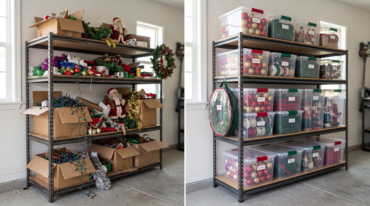 Best Holiday Decoration Storage Boxes for Garages (2026) - BEFORE-AFTER / FINAL VERDICT