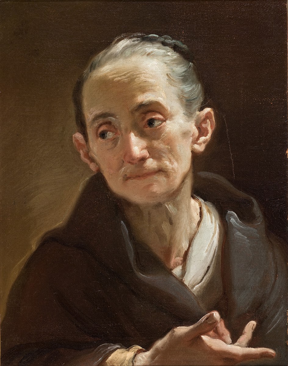 Head of an Old Woman circa 1778