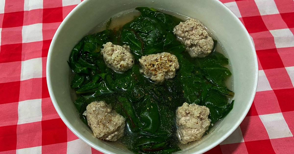 SP.0762 - Canh Cải Cầu Vồng Thịt Viên