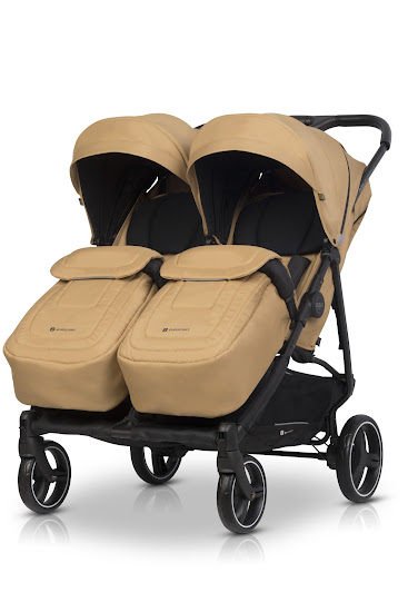 Коляска для двійні Euro-Cart Doblo 2024 Camel