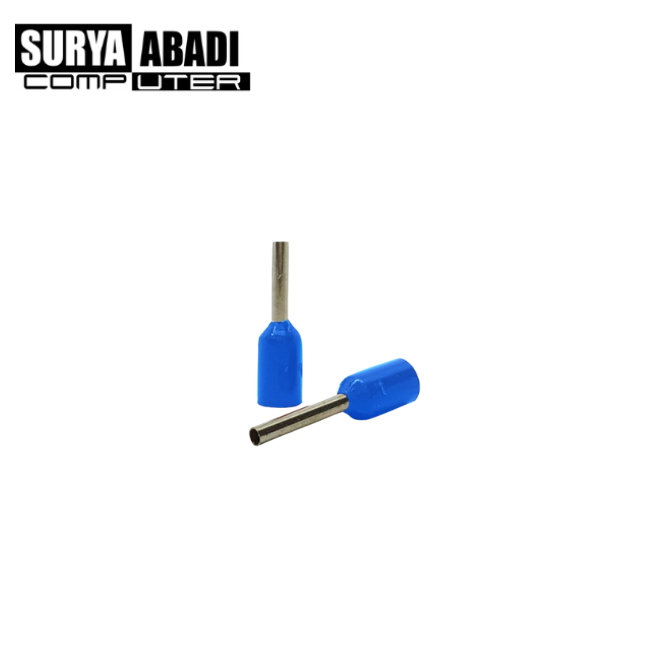 SKUN INSULATED FERRULES E0508 KABEL 0.5MM BIRU