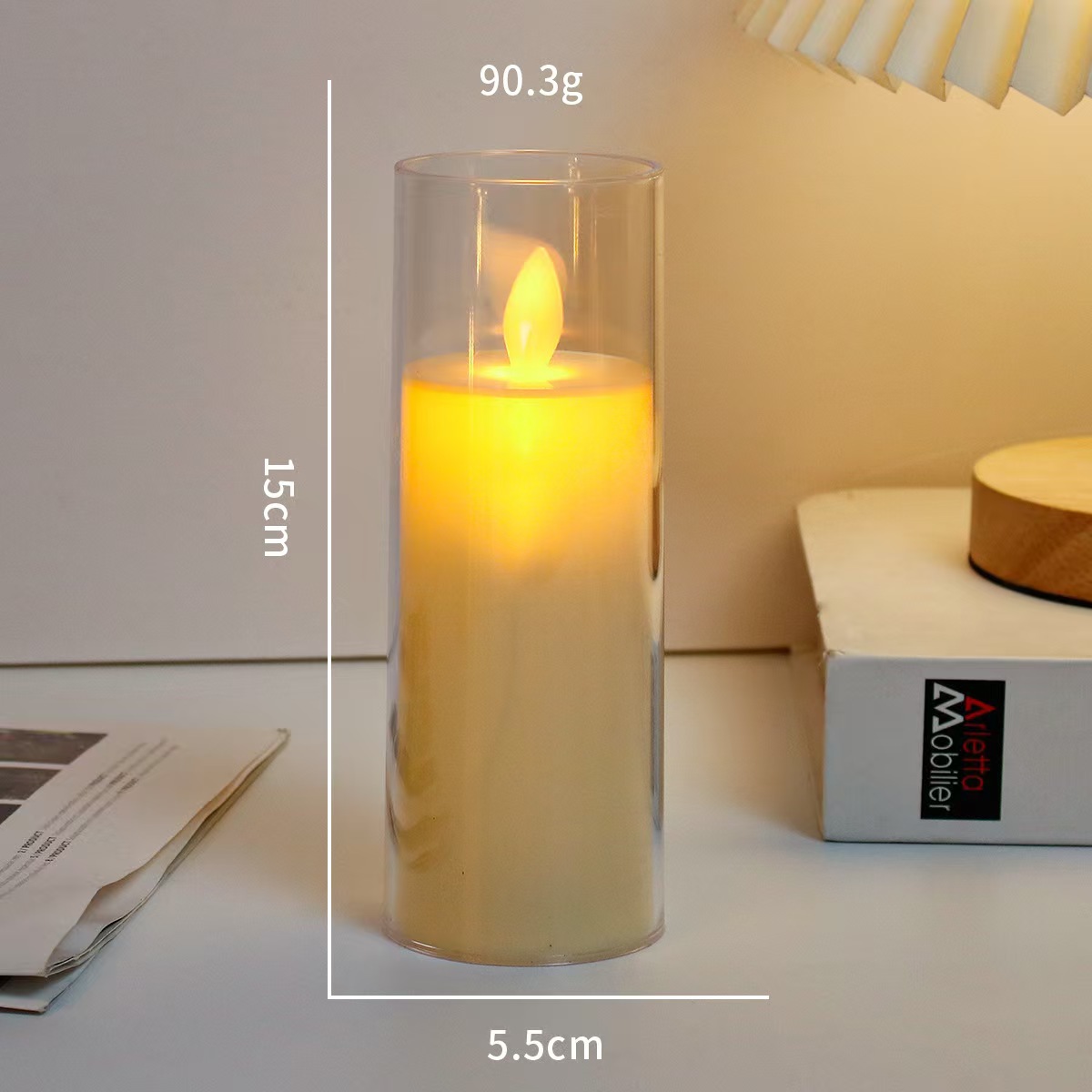 LED-Elektronikkerze für stimmungsvolle Beleuchtung
