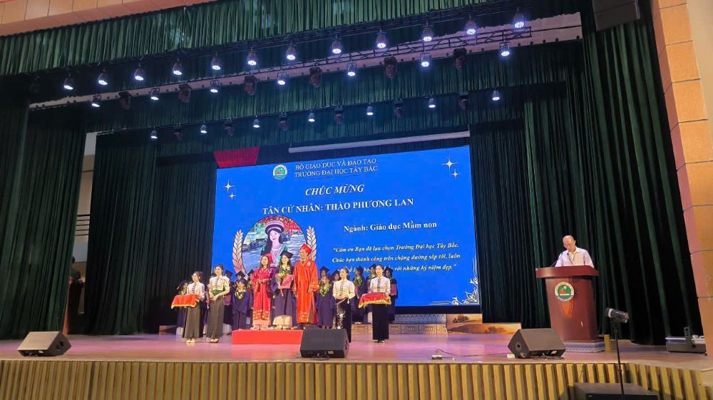 Trường Đại học Tây Bắc tổ chức Lễ bế giảng và trao bằng Cử nhân đợt 1, năm học 2025–2026