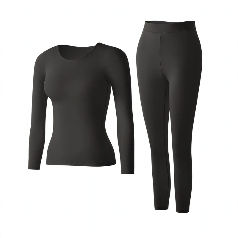 Shaping thermal underwear set for women