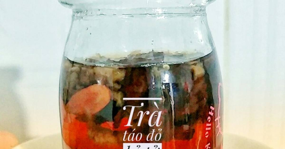 Trà táo đỏ kỷ tử hạt chia