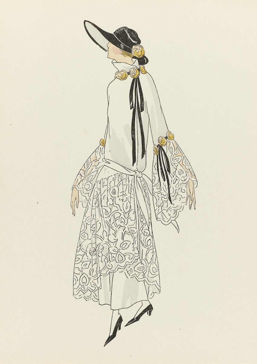 Gazette du Bon Ton 1921  No 10  Croquis No XV 1921
