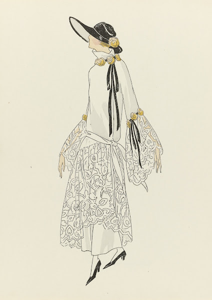 Gazette du Bon Ton 1921  No 10  Croquis No XV 1921