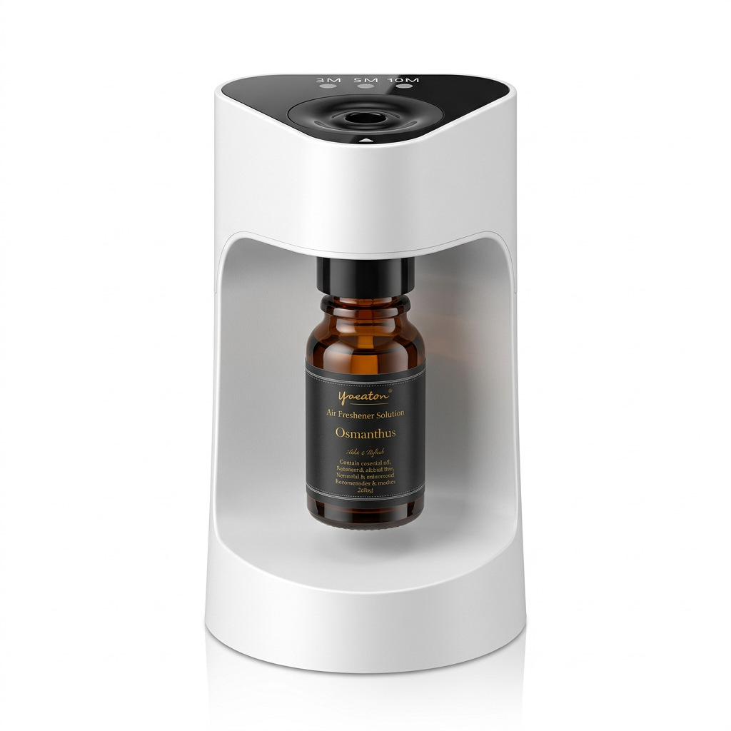 Ultrasonic fragrance diffuser, water-free, USB operated