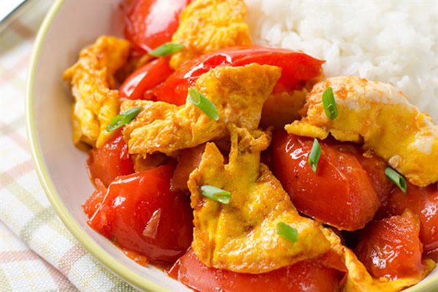 Trứng Chiên Cà Kiểu Mới