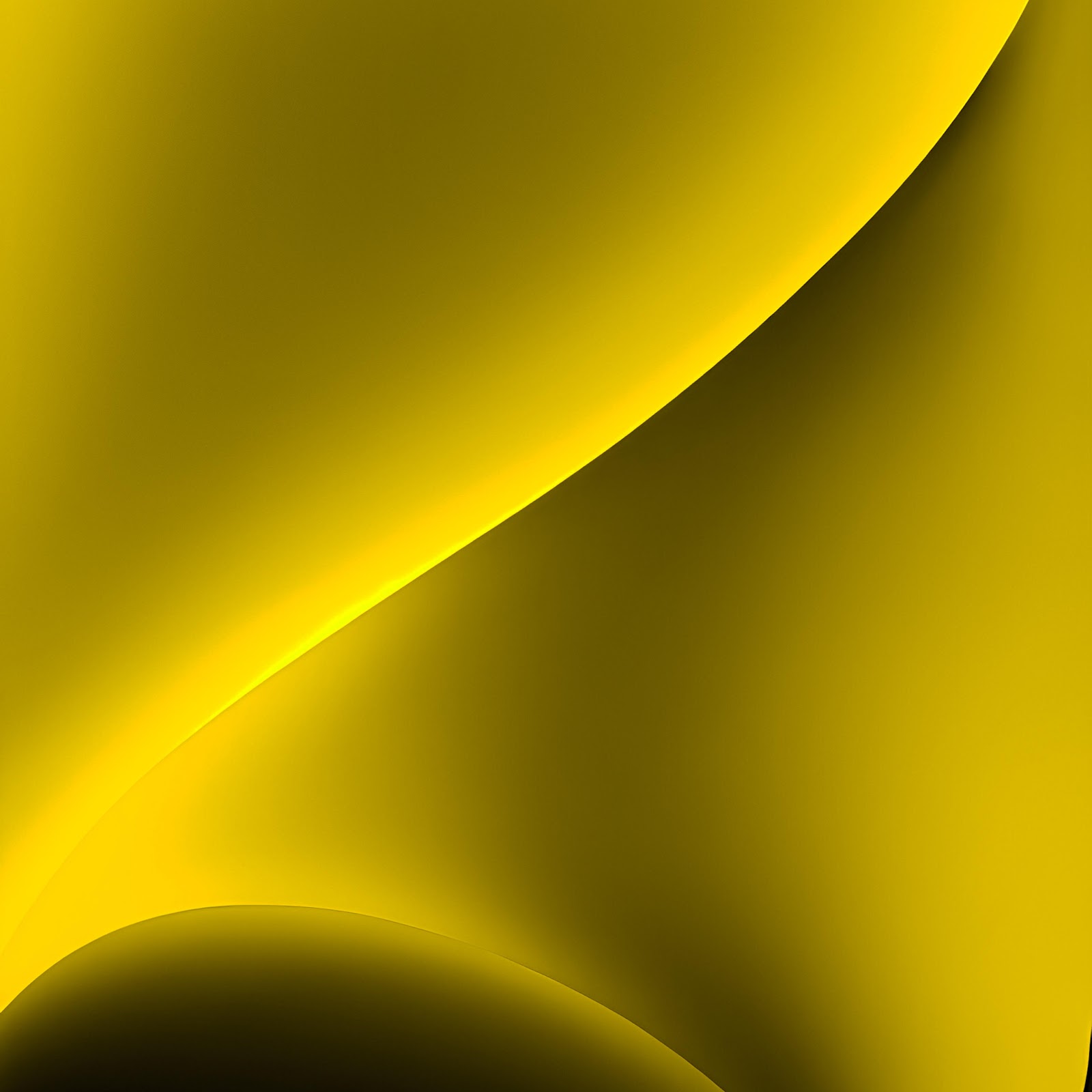 Download Abstract Yellow Fluid Wave Wallpaper 5K iPhone