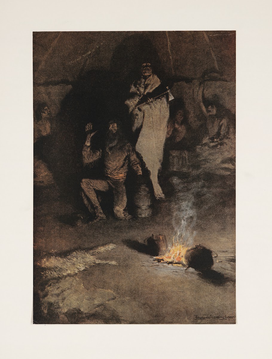 The guard of the whisky trader 1906