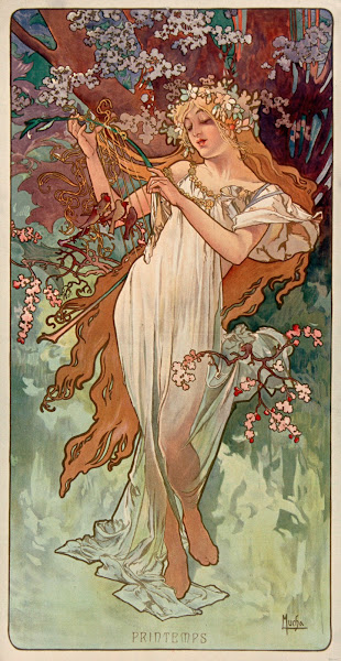 Les Saisons  printemps 1896