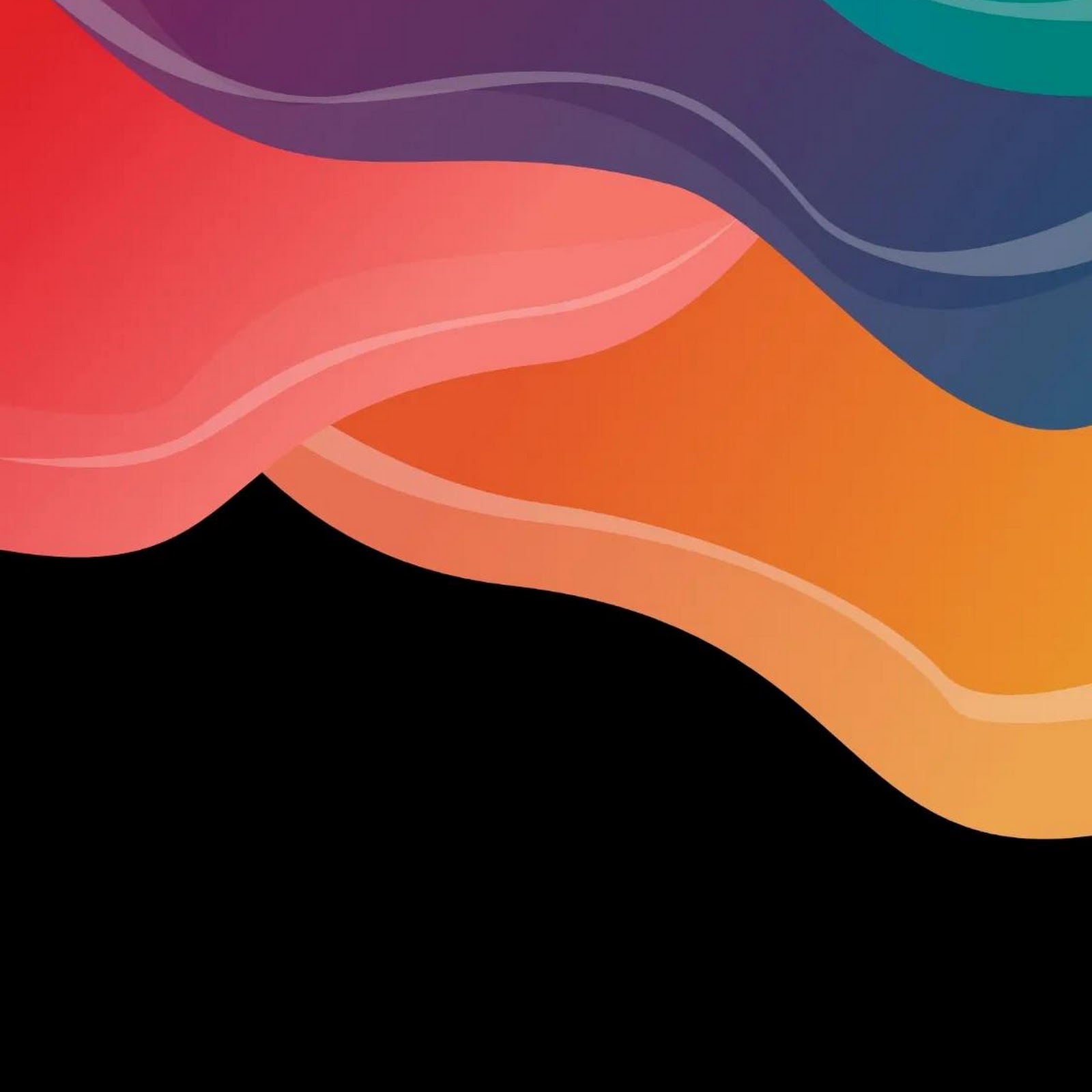 Download Abstract, Colorful, Waves, Modern Full HD iPhone