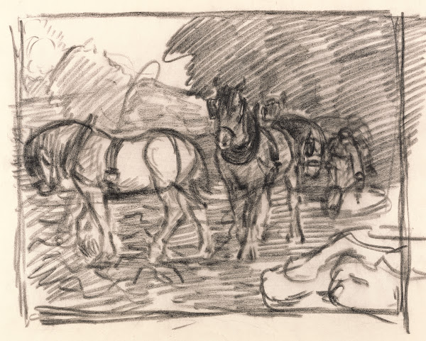 The Ploughing Team 1906